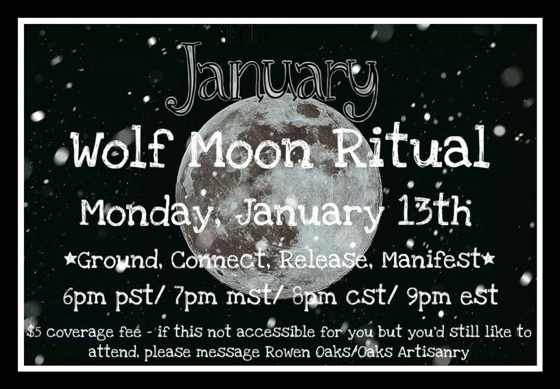 January full moon zoom ritual